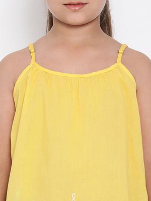 yellow cotton regular top - 16936626 - Standard Image - 5