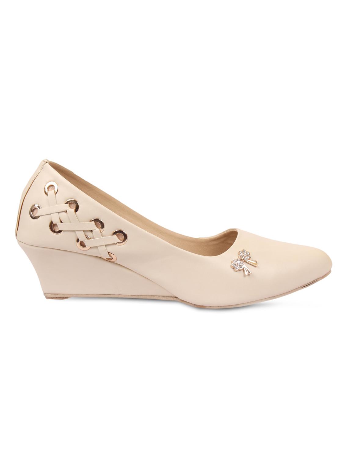 nude slip on wedges - 16936799 - Zoom Image - 2