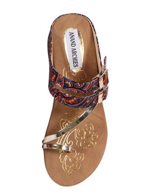 blue one toe wedges - 16936843 - Standard Image - 4