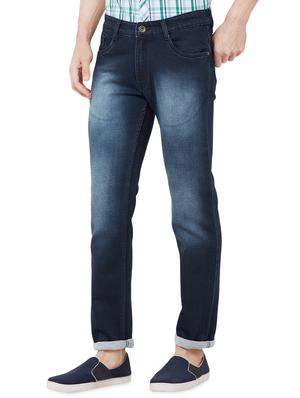 navy blue heavy washed denim jeans - 16937528 - Standard Image - 2