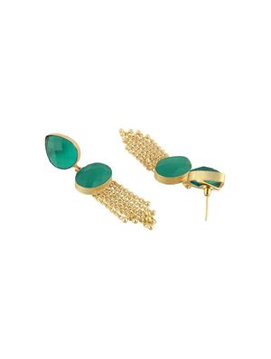 green copper drop earring - 16937588 - Standard Image - 2