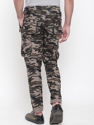 beige camouflage cargo trouser - 16937603 - Standard Image - 3