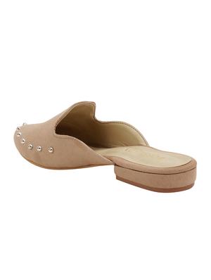 beige slip on mules - 16937913 - Standard Image - 3