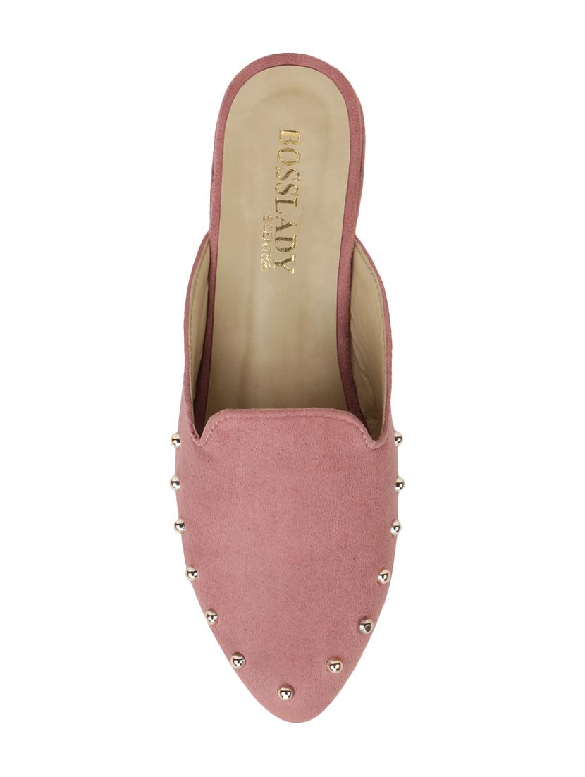pink slip on mules - 16937916 - Zoom Image - 4