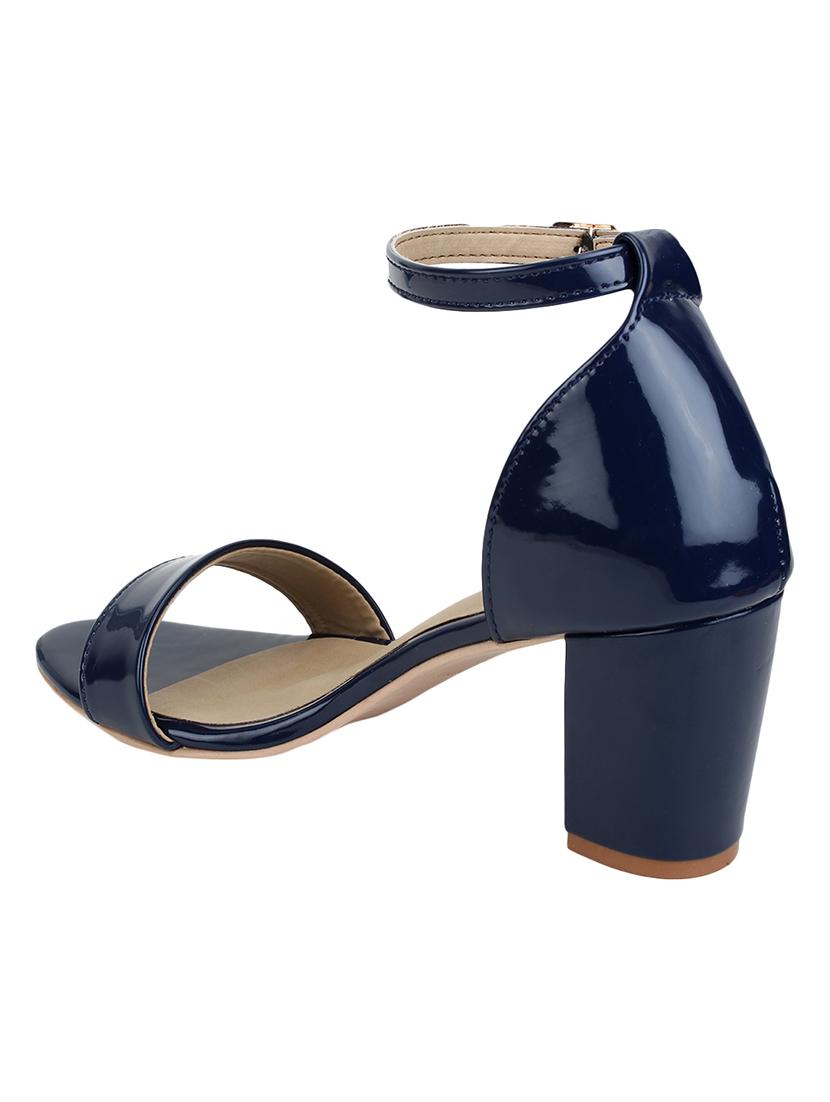 blue ankle strap sandals - 16937954 - Zoom Image - 3