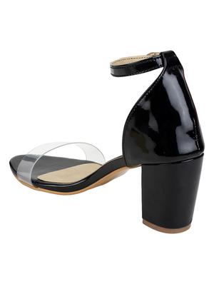 black ankle strap sandals - 16937964 - Standard Image - 3