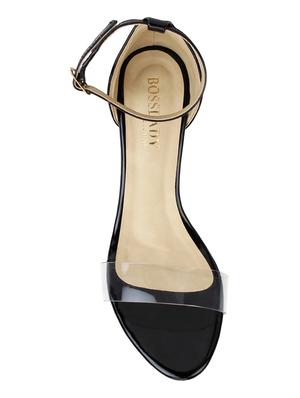 black ankle strap sandals - 16937964 - Standard Image - 4