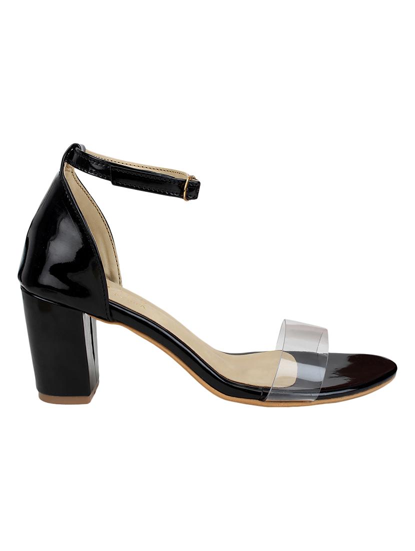 black ankle strap sandals - 16937964 - Zoom Image - 2