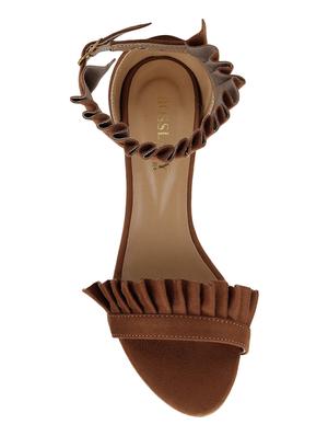 tan back strap sandals - 16938013 - Standard Image - 4