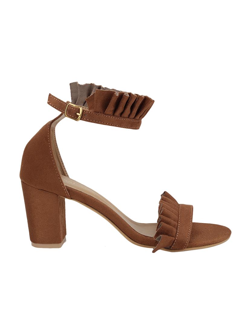tan back strap sandals - 16938013 - Zoom Image - 2