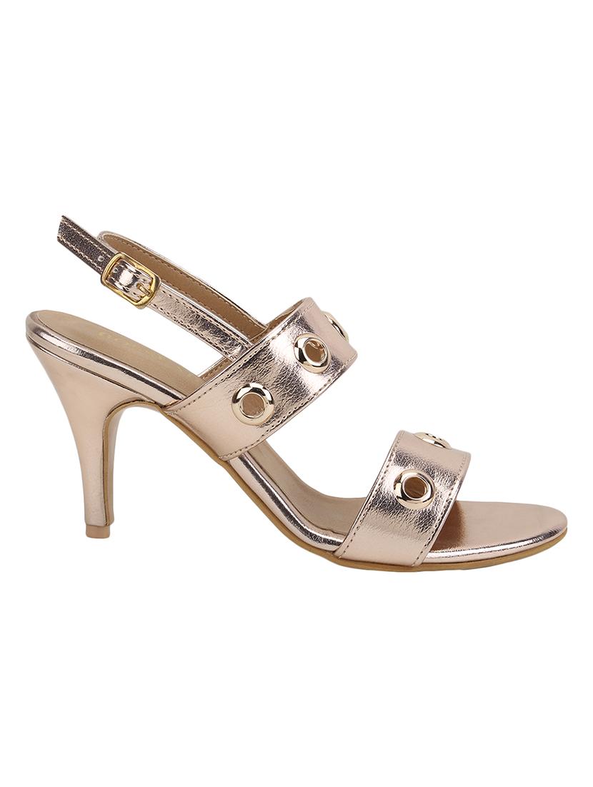 gold back strap sandals - 16938018 - Zoom Image - 2