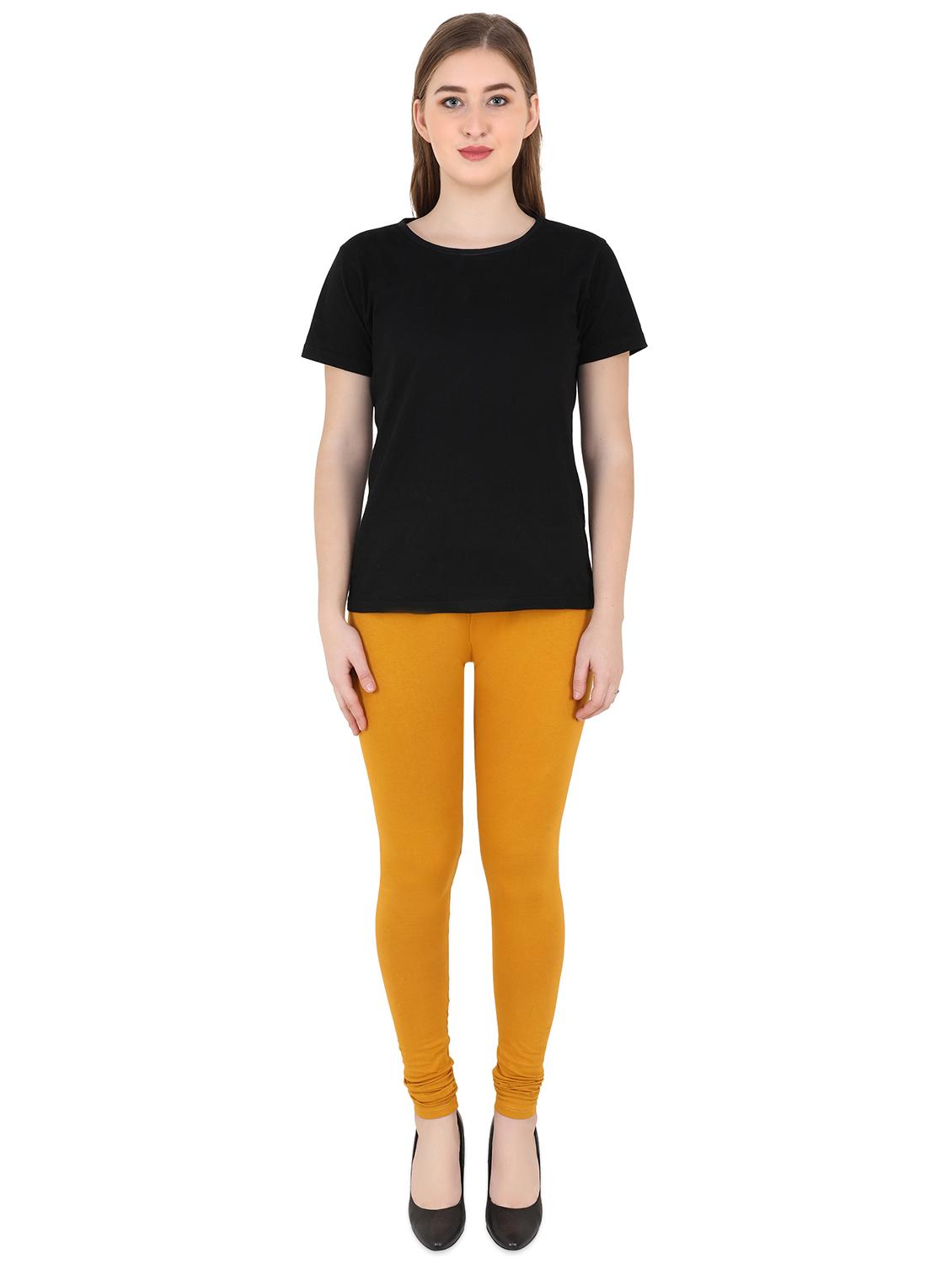 yellow cotton leggings - 16938380 - Zoom Image - 4