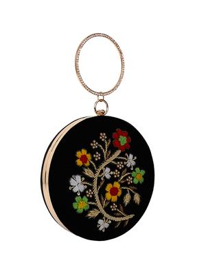 black velvet box clutch - 16939271 - Standard Image - 4