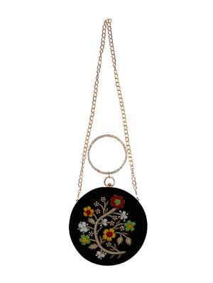 black velvet box clutch - 16939271 - Standard Image - 5