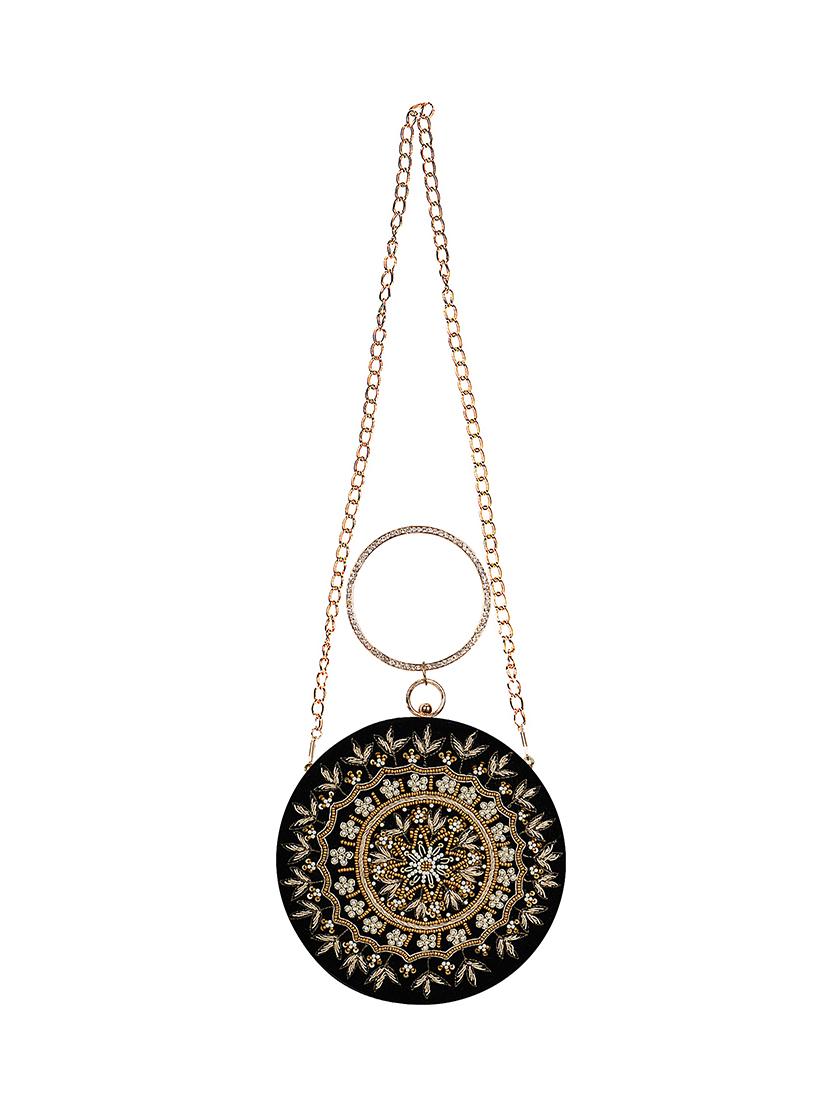 black velvet box clutch - 16939276 - Zoom Image - 5