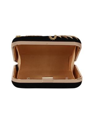 black velvet box clutch - 16939278 - Standard Image - 3