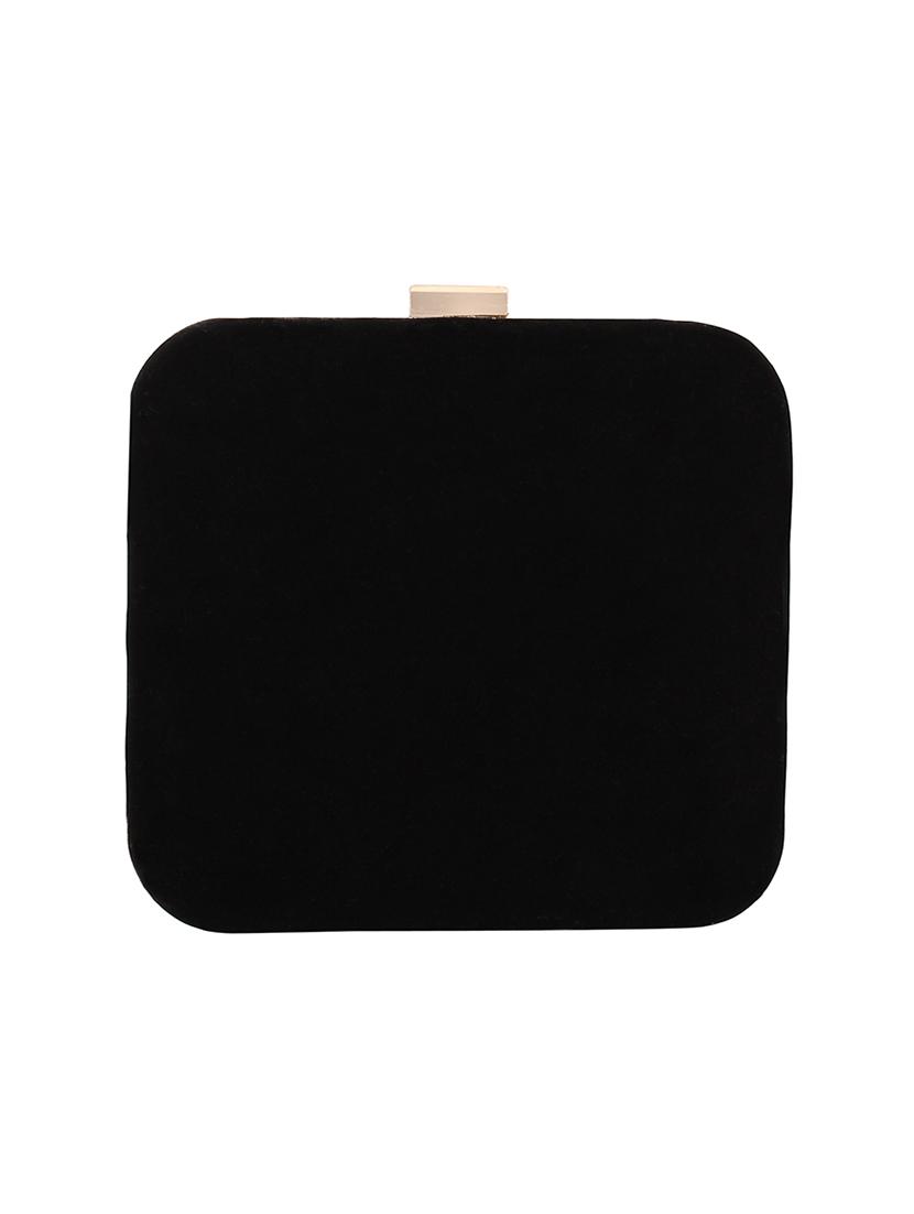 black velvet box clutch - 16939278 - Zoom Image - 2