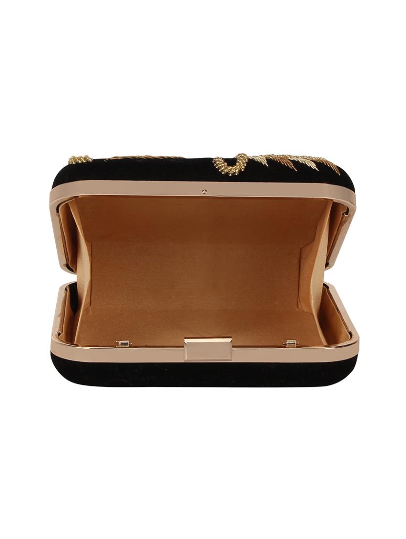 black velvet box clutch - 16939278 - Zoom Image - 3