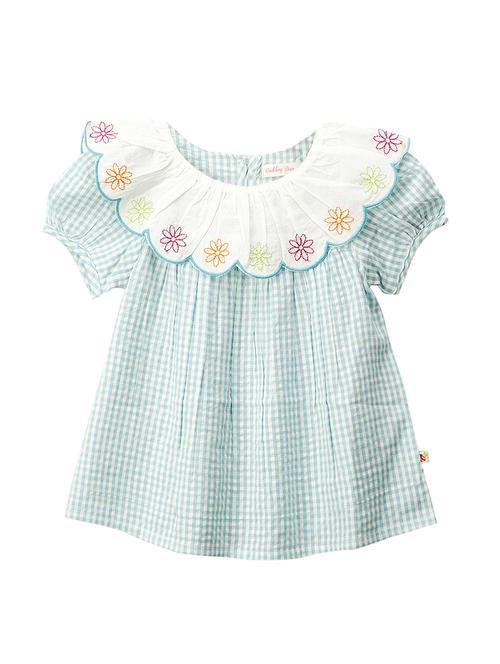 green cotton frock - 16939742 - Standard Image - 1