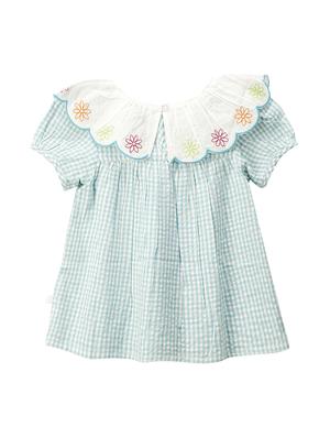 green cotton frock - 16939742 - Standard Image - 2