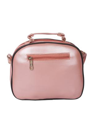 pink leatherette (pu) regular sling bag - 16939936 - Standard Image - 2