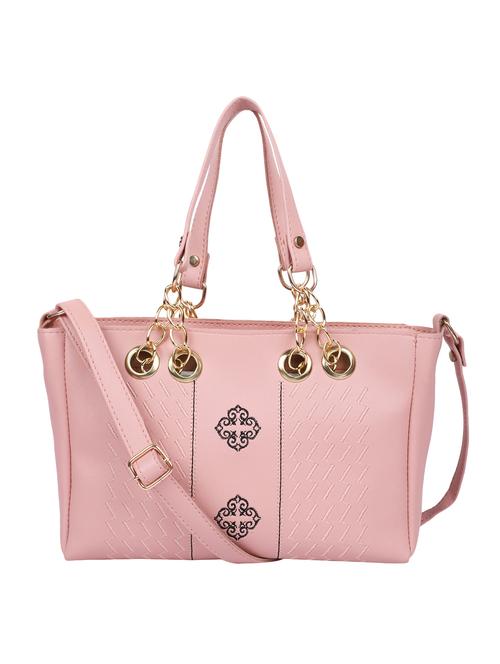 pink leatherette (pu) regular sling bag - 16939944 - Standard Image - 1