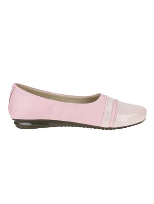 pink synthetic slip on ballerina - 16940174 - Standard Image - 2