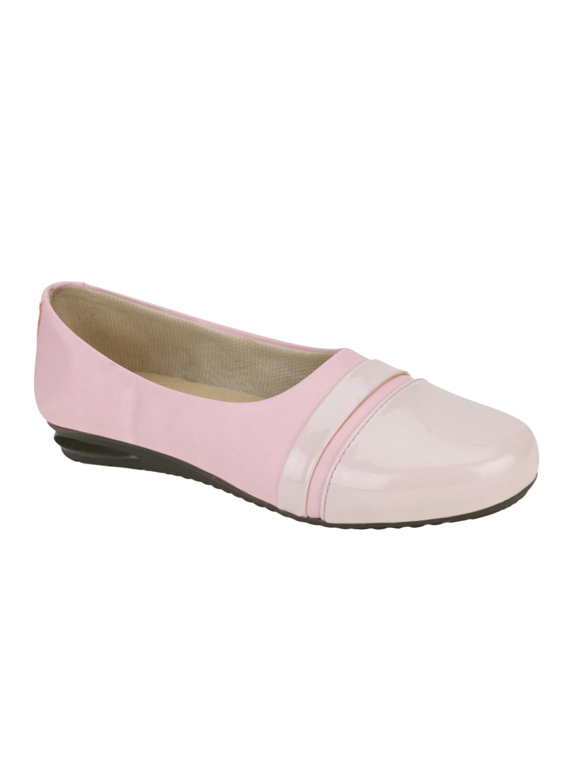 pink synthetic slip on ballerina - 16940174 - Zoom Image - 1