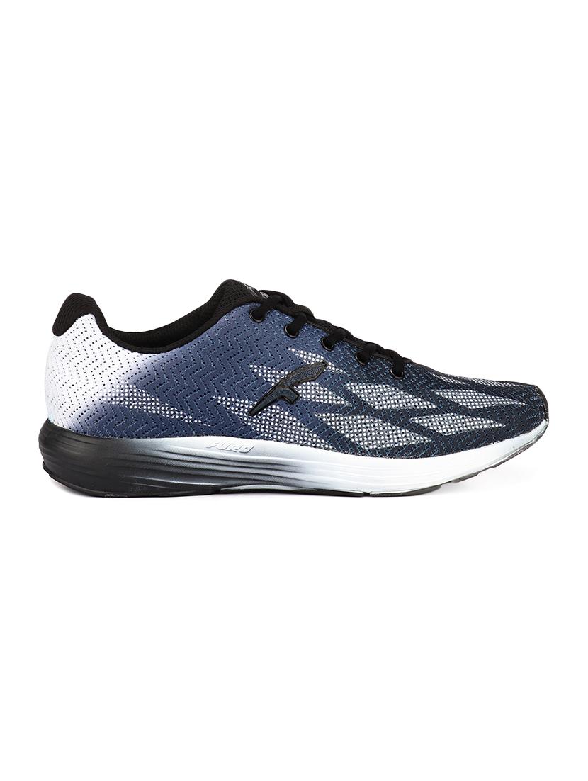 blue lace up sport shoes - 16940234 - Zoom Image - 2