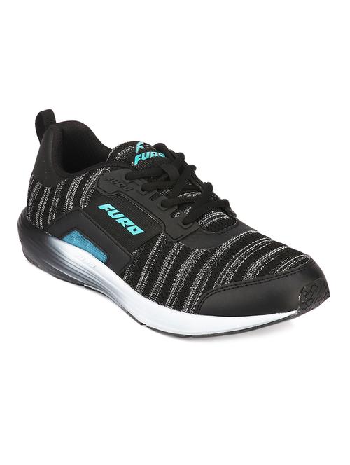 black lace up sport shoes - 16940238 - Standard Image - 1