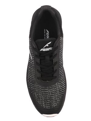 black lace up sport shoes - 16940239 - Standard Image - 4