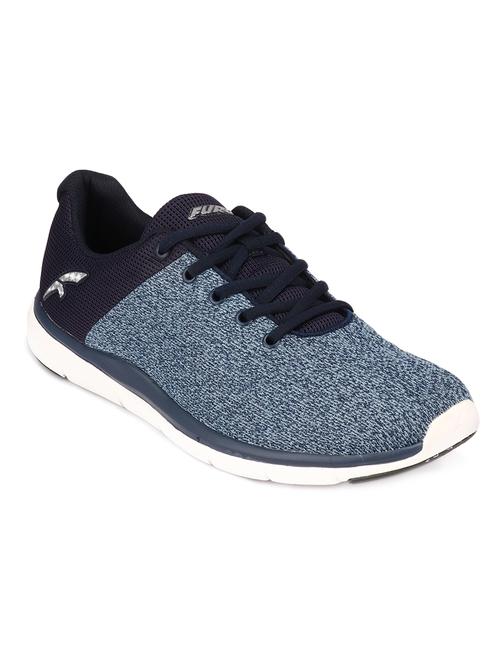 blue lace up sport shoes - 16940241 - Standard Image - 1