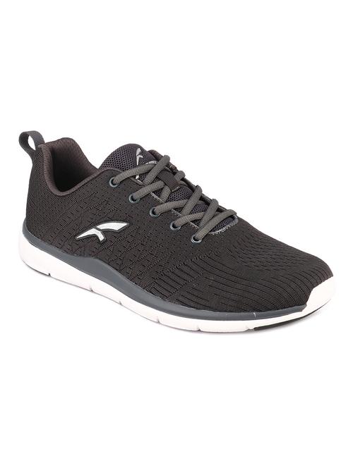 grey lace up sport shoes - 16940243 - Standard Image - 1