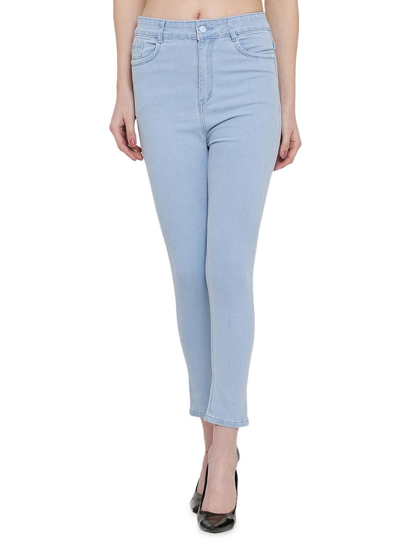 high rise skinny fit jeans - 16940605 - Zoom Image - 1