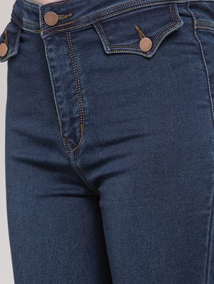frayed hem bootcut jeans - 16940608 - Standard Image - 5