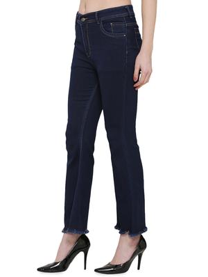 frayed hem bootcut jeans - 16940609 - Standard Image - 2