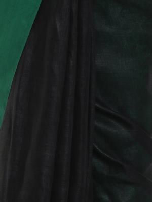 solid handloom saree with blouse - 16940669 - Standard Image - 3