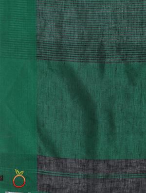 solid handloom saree with blouse - 16940669 - Standard Image - 5