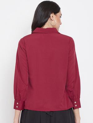 long sleeved solid shirt - 16941094 - Standard Image - 3