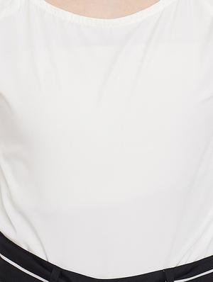 bell sleeved boat neck top - 16941096 - Standard Image - 5