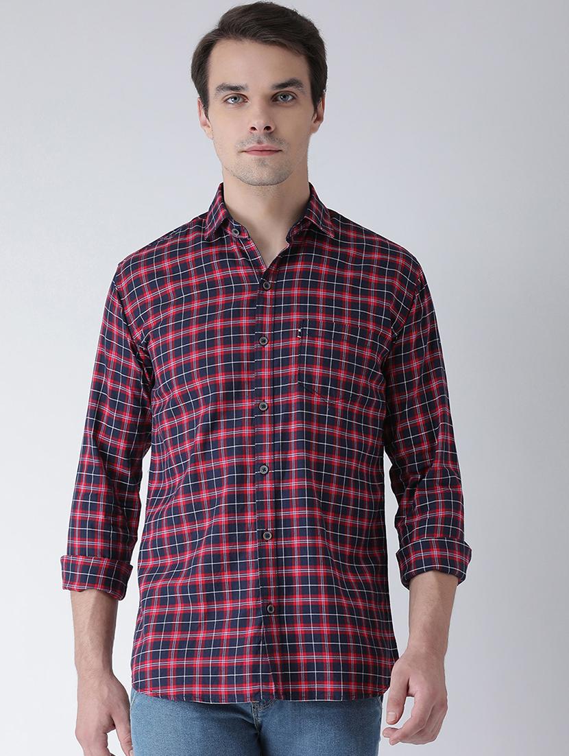 red checkered casual shirt - 16942227 - Zoom Image - 1