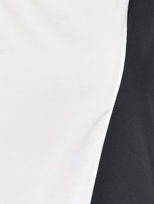 color block asymmetric neck top - 16942268 - Standard Image - 5