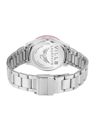 vills laurrens vl-7117 pink dial classy casual watch for women and girls - 16942328 - Standard Image - 3