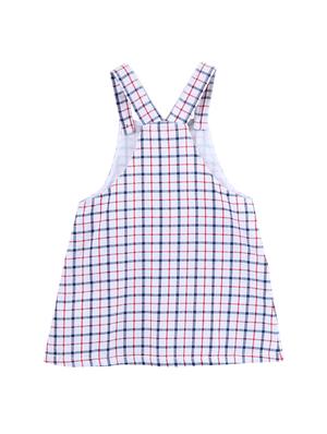 checked dungaree dress - 16942812 - Standard Image - 2