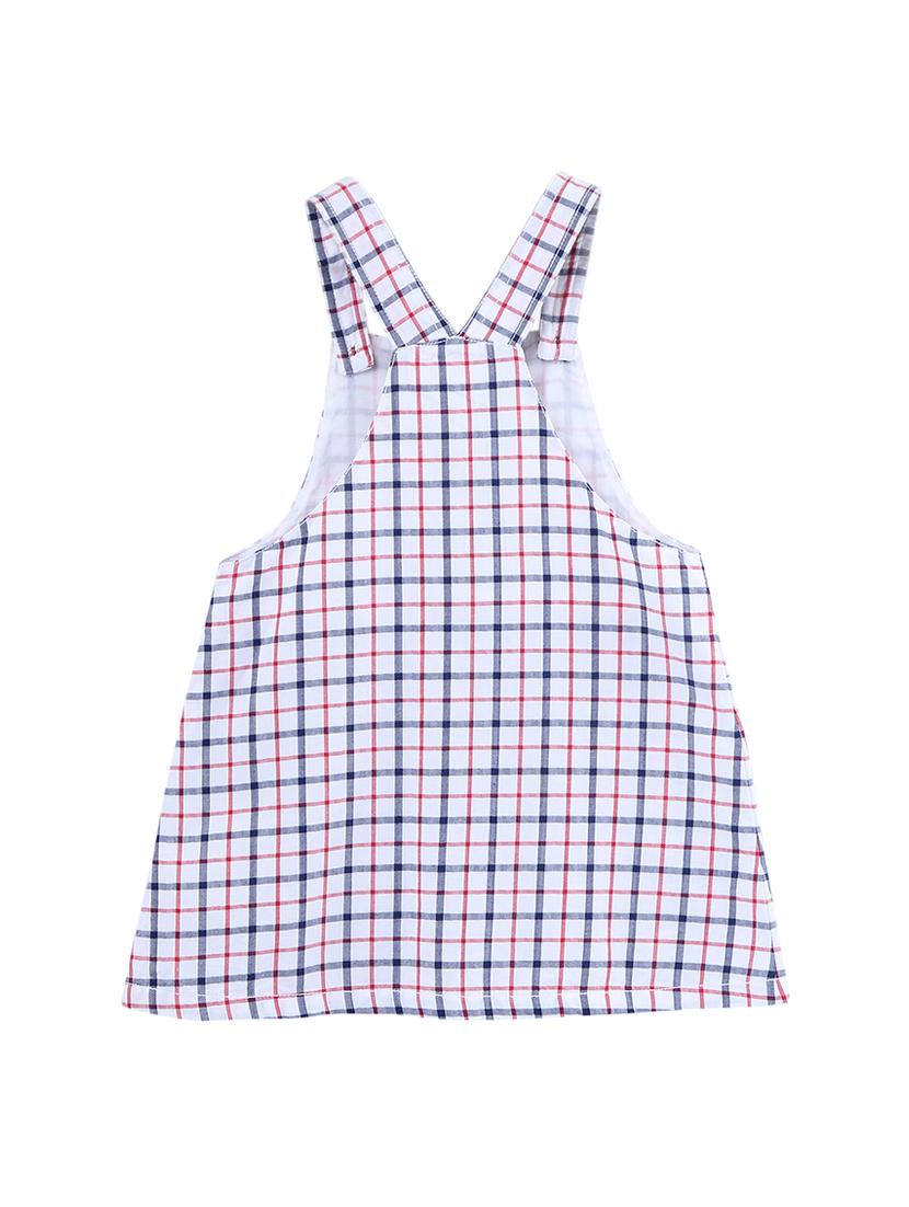 checked dungaree dress - 16942812 - Zoom Image - 2