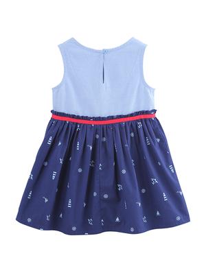 nautical tonal dress - 16942822 - Standard Image - 2