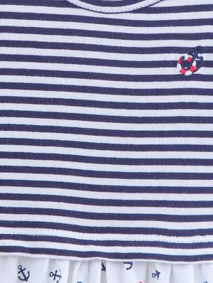 anchor print dress - 16942825 - Standard Image - 3
