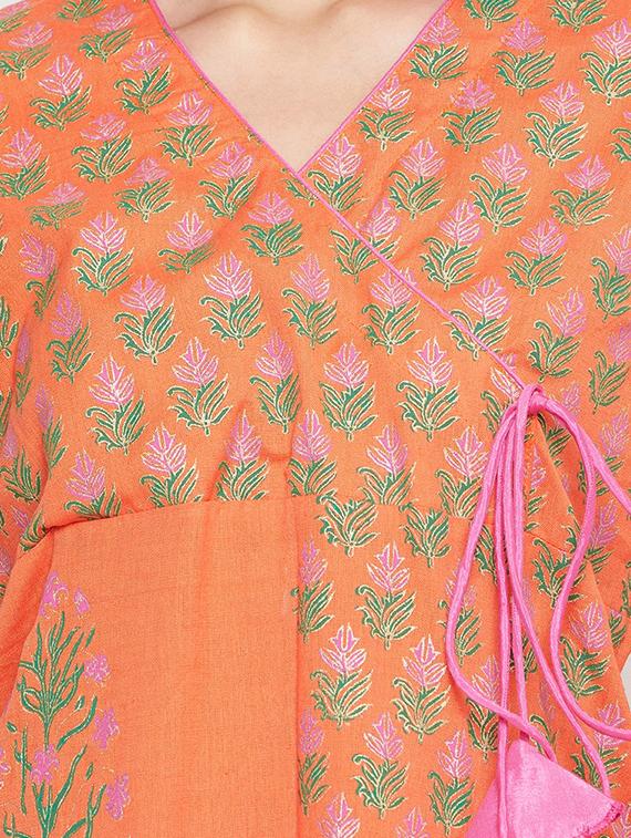 printed kurta palazzo set - 16943188 - Zoom Image - 4