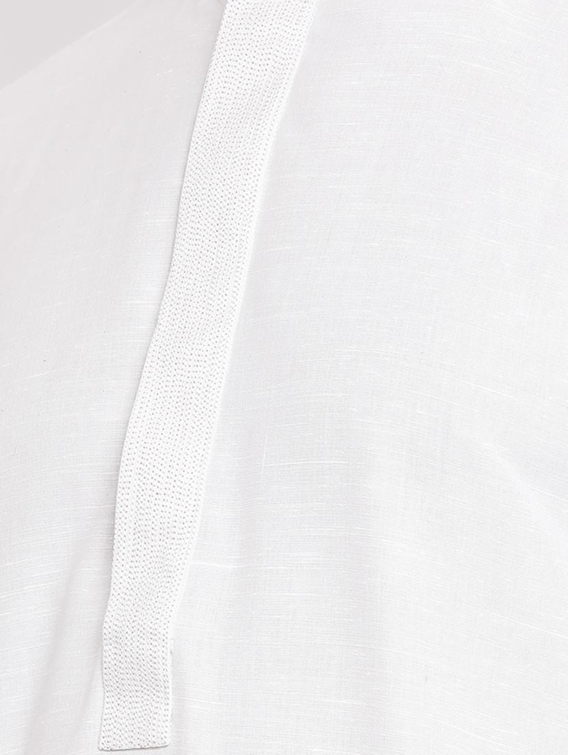 white solid kurta churidar set - 16943242 - Zoom Image - 4