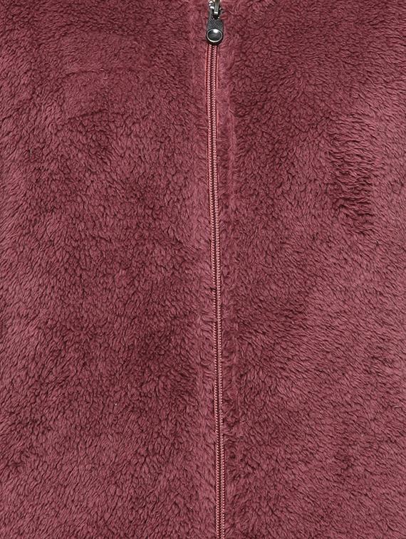 faux leather zip up bomer jacket - 16943311 - Zoom Image - 5